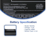 RU03XL L12791-855 Laptop Battery for HP Probook X360 11 G3 G4 G5 G6 440 G1 Series HSTNN-LB8K HSTNN-UB7P L12717-171 L12717-1C1 L12717-421 L12717-541 L12791-855 HSTNN-IB8P 11.4V 48Wh 4212mAh Laptop Batteries JS Bazar