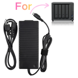 4-Pin 12V 7.5A - 9A Power Adapter for Synology Disk Station 4-Bay DS410 DS410j DS411 DS411J DS412 DS412 + DS416 DS418 DS918+ DS923+ DiskStation Network Storage NAS Server 12V DC Power Supply Charger JS Bazar