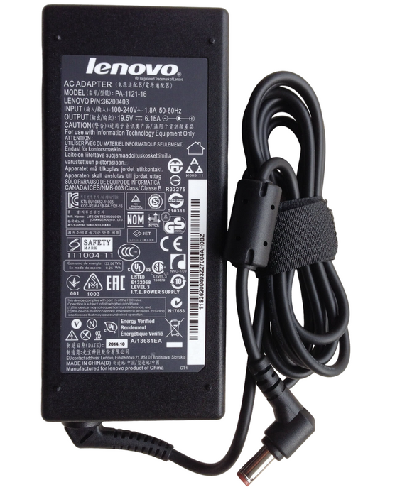 120W Lenovo IdeaPad Y510P, 36200400, 36200403, 19.5V 6.15A Compatible Laptop AC Adapter
