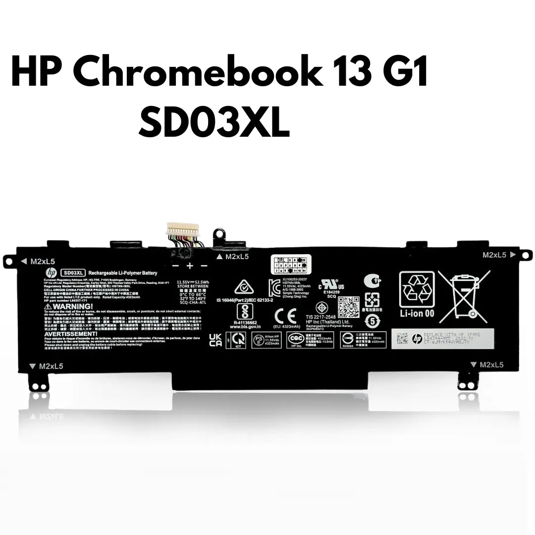 HP SD03XL 3Cell Battery For L84357-AC1 Series Laptops Laptop Batteries JS Bazar