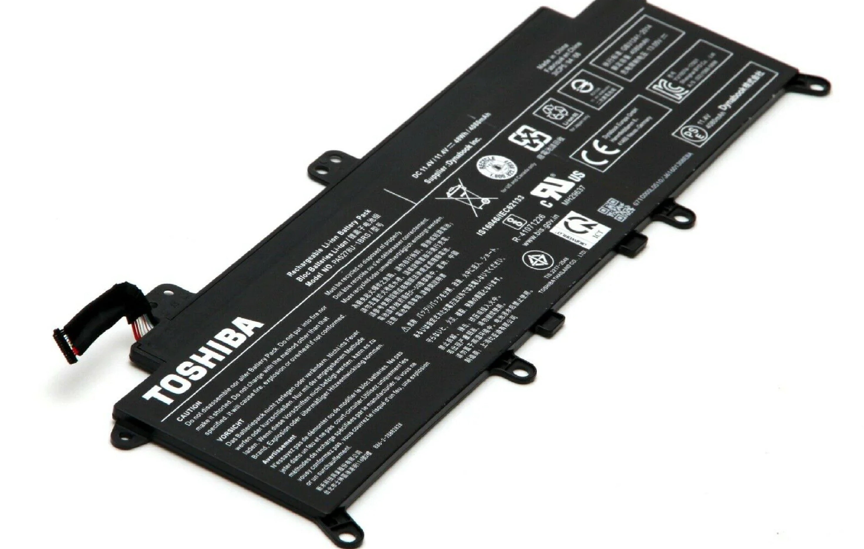 PA5278U-1BRS Genuine Toshiba Portege X30-D-119, Tecra X40-E-171, Portege X30-F-12R Toshiba Laptop Battery Laptop Batteries JS Bazar
