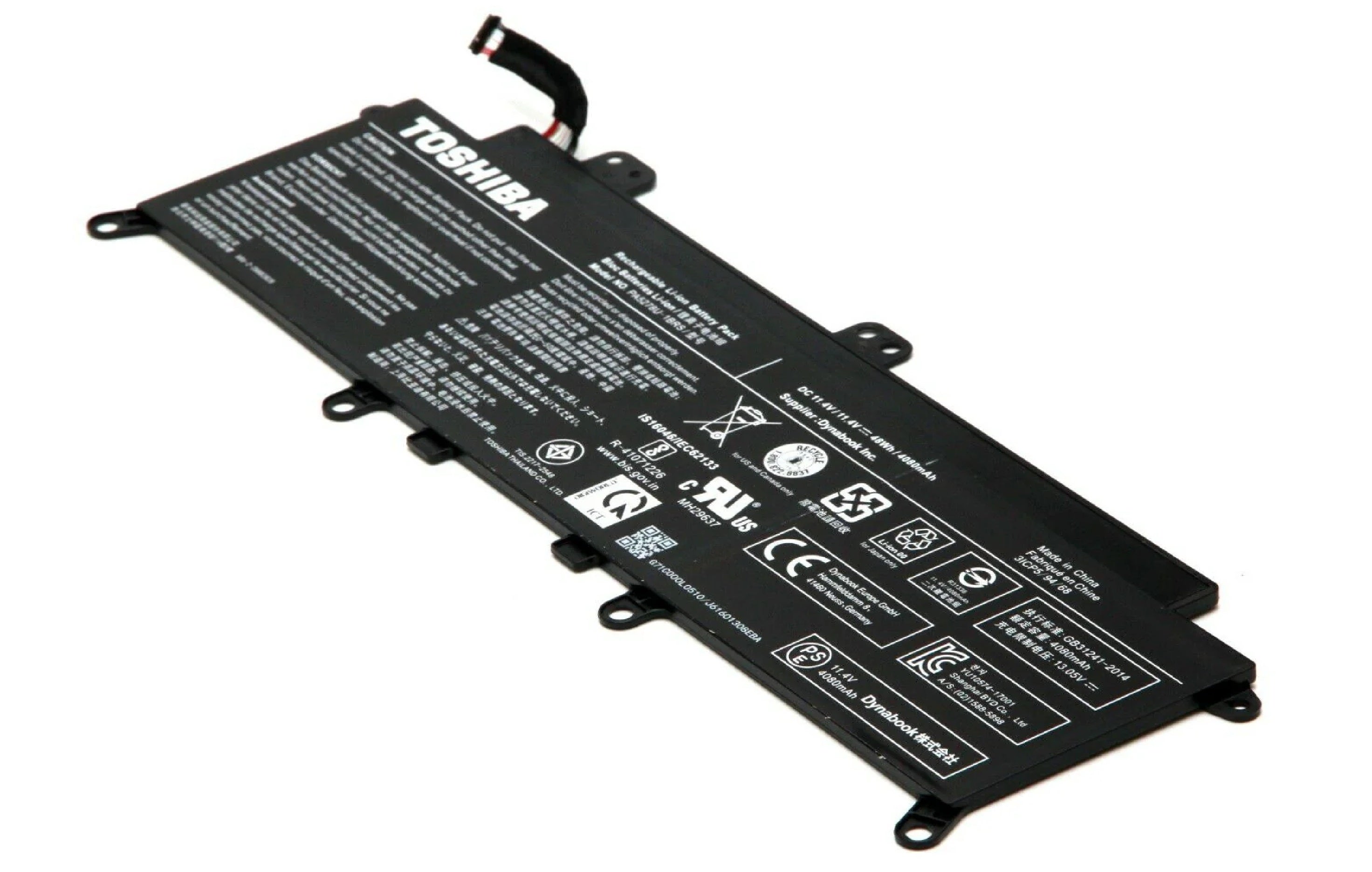 PA5278U-1BRS Genuine Toshiba Portege X30-D-119, Tecra X40-E-171, Portege X30-F-12R Toshiba Laptop Battery Laptop Batteries JS Bazar