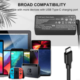 Universal Laptop Charger PD 90W USB C Power Adapter, Type C Power Supply Cord for MacBook Lenovo Dell HP Gateway Asus Acer Samsung LG Sony Monitor TV and More Type C Devices C0077 Laptop Charger JS Bazar