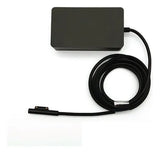 Original Microsoft Surface 65W Model 1706 charger clean white background