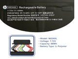 Original WE04XL HP Battery 4 Cell 68Wh 4.405Ah Compatible with HP Pavilion Plus 16-ab 16T-AB/Spectre x360 Laptop Batteries JS Bazar