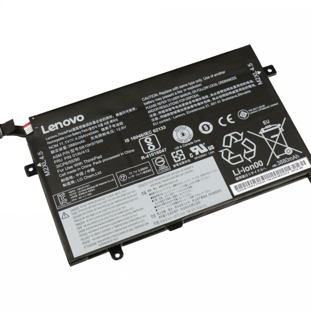 Lenovo ThinkPad E470 E470C E475 01AV411 01AV412 01AV413 Replacement Laptop Battery - JS Bazar