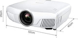 Epson EH-TW7400 3LCD 4K Pro 3D UHD Super Resolution Projector, 2400 Lumens : V11H932041 Projectors JS Bazar