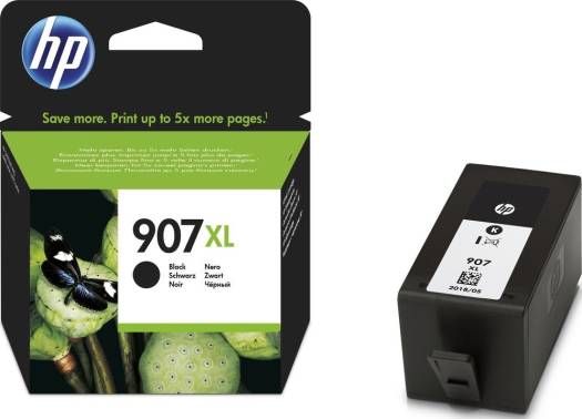 HP 907XL High Yield Black Original Ink Cartridge : T6M19AE Cartridges JS Bazar