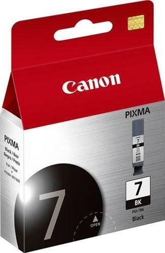 Canon PGI-7BK Black Ink Cartridge : 2444B001 Cartridges JS Bazar