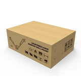 Dual Monitors Elemental Wall-Mounted Gas Spring Monitor Arm | LDA32-114 Desktop Mount JS Bazar