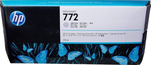 HP 772 300-ml Light Gray DesignJet Ink Cartridge : CN634A Cartridges JS Bazar