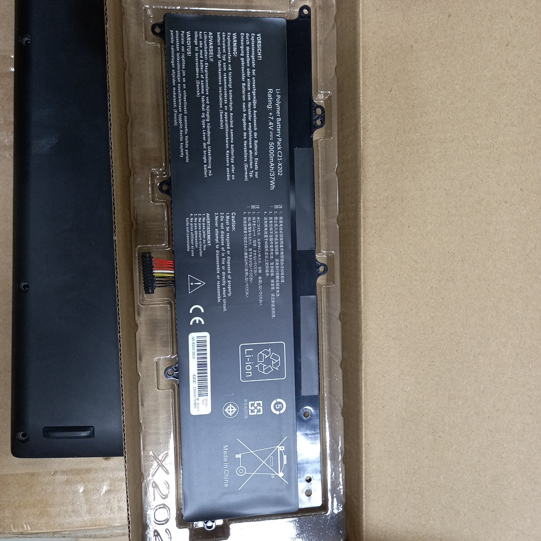 C21-X202 Asus Vivobook X202 X201 X201E X202E S200 S200E S200E-CT209H S200l3217e Asus Laptop Battery Laptop Batteries JS Bazar