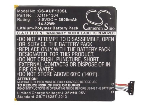 3.8V 15Wh 3910mAh C11P1304 Asus K00B MEMO PAD HD 7 MeMO Pad HD 7 ME173X Computer Replacement Laptop Battery Laptop Batteries JS Bazar