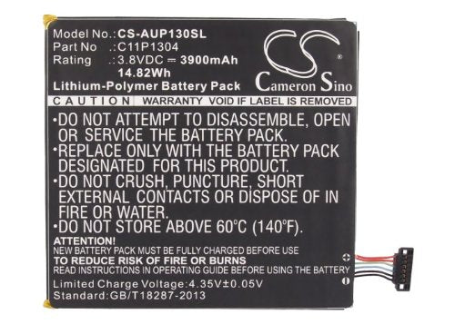 3.8V 15Wh 3910mAh C11P1304 Asus K00B MEMO PAD HD 7 MeMO Pad HD 7 ME173X Computer Replacement Laptop Battery