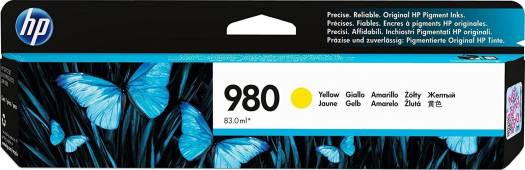 HP 980 Yellow Original Ink Cartridge : D8J09A Cartridges JS Bazar
