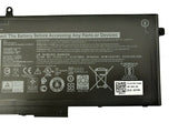 New Dell  Replacement Latitude 5400 5401 5500 / Precision 3540 3-Cell 42Wh Replacement Laptop Battery - 1V1XF