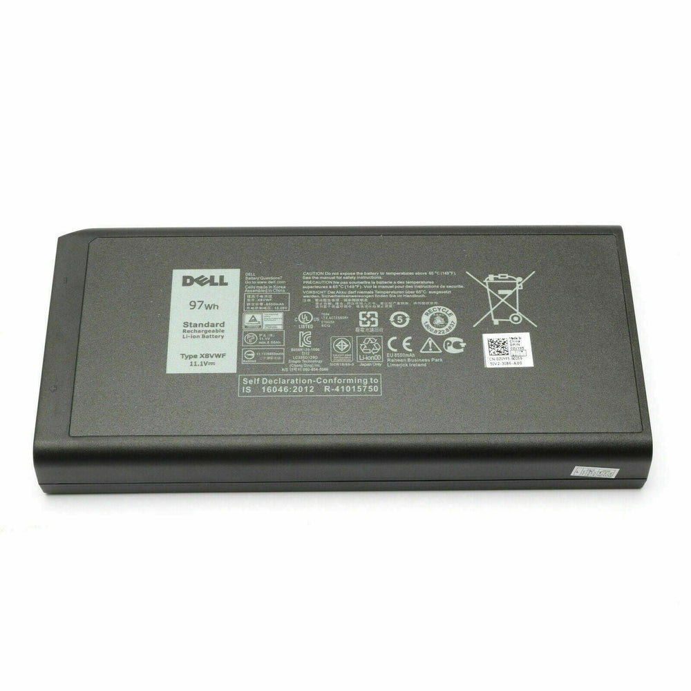 Replacement 97Wh Dell Latitude 14 RUGGED 7404, Latitude 14 RUGGED EXTREME 7404, 4XKN5 X8VWF YGV51 Battery - JS Bazar