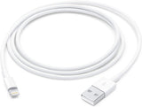 Lightning Cable for iPhone & iPad (1 Meters) - White Power Adapter & Charger Accessories JS Bazar
