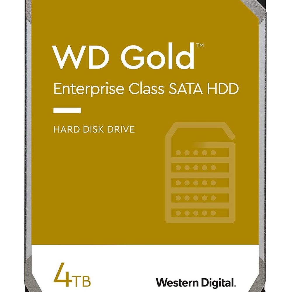 Western Digital 4TB Gold SATA 6Gb s 7200 RPM 256 MB Cache Enterprise Class 3.5