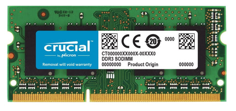 8GB Intel PC3-12800 DDR3-1600 204-pin SDRAM SODIMM (p/n INTEL-8GB-DDR3-1600S)