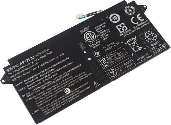 Acer AP12F3J Battery for Aspire MS2364 S7-391 Replacement Laptop Battery