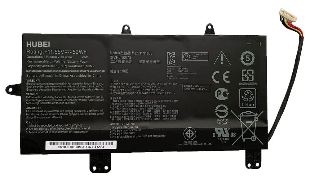 C31N1803 Asus UX450FD Replacement Laptop Battery - JS Bazar