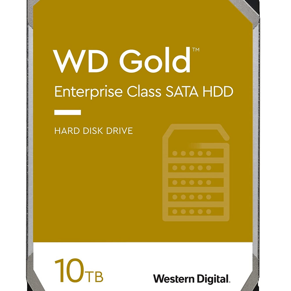 Western Digital 10TB Gold Datacenter Hard Disk Drive Class SATA 6 Gb/s 7200 RPM 256MB Cache 3.5-Inch Form Factor | WD101KRYZ - JS Bazar