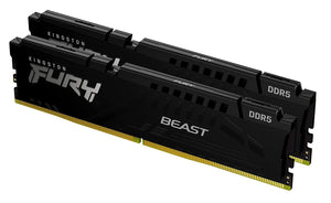 Kingston Fury Beast 32GB (2x16 GB Kit) Desktop Memory, DDR5, | KF552C40BBK2-32 - JS Bazar