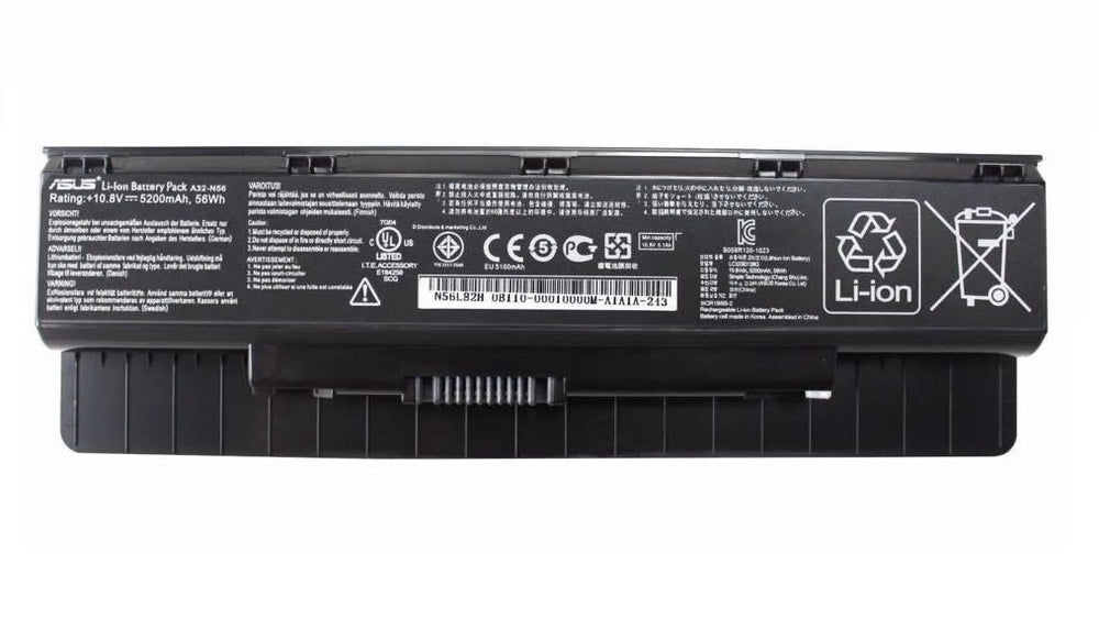 Asus N46 - N56, A31-N56 A41N1308 Replacement Laptop Battery - JS Bazar