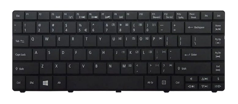 Acer Aspire E1-471 - EC-471G Black Replacement Laptop Keyboard Keyboards JS Bazar