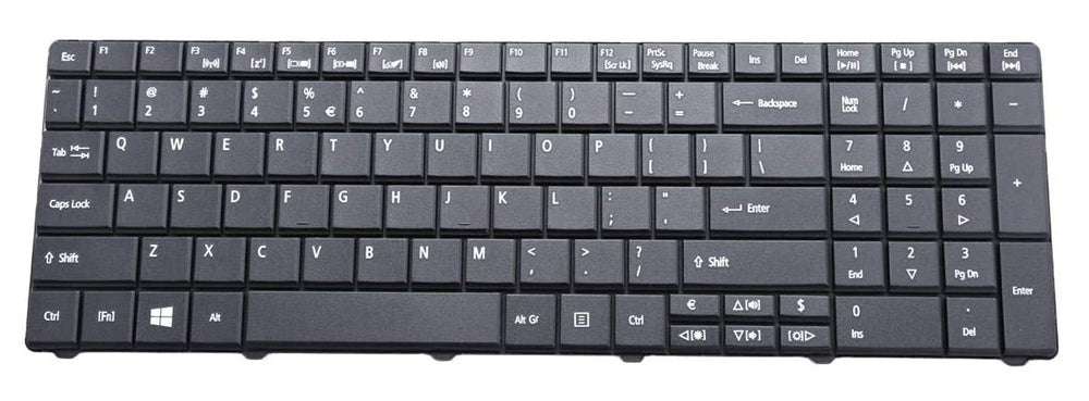 ACER  Aspire E1 - 531 E1 - 571 /9Z.N3M82.J0E Black Replacement Laptop Keyboard - JS Bazar