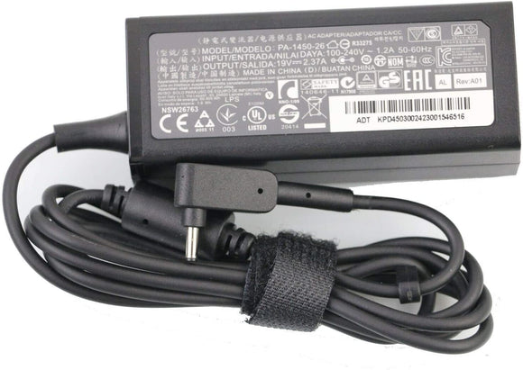 Replacement Acer Aspire 45W 19V 2.37A (3.0mm*1.1mm Pin) Laptop Charger / AC Adapter