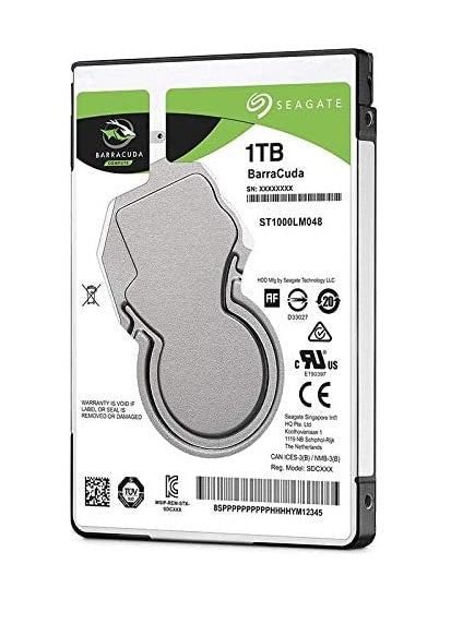 Seagate 1TB Internal Laptop Hard Disk - ST1000LM048 Hard Drives JS Bazar