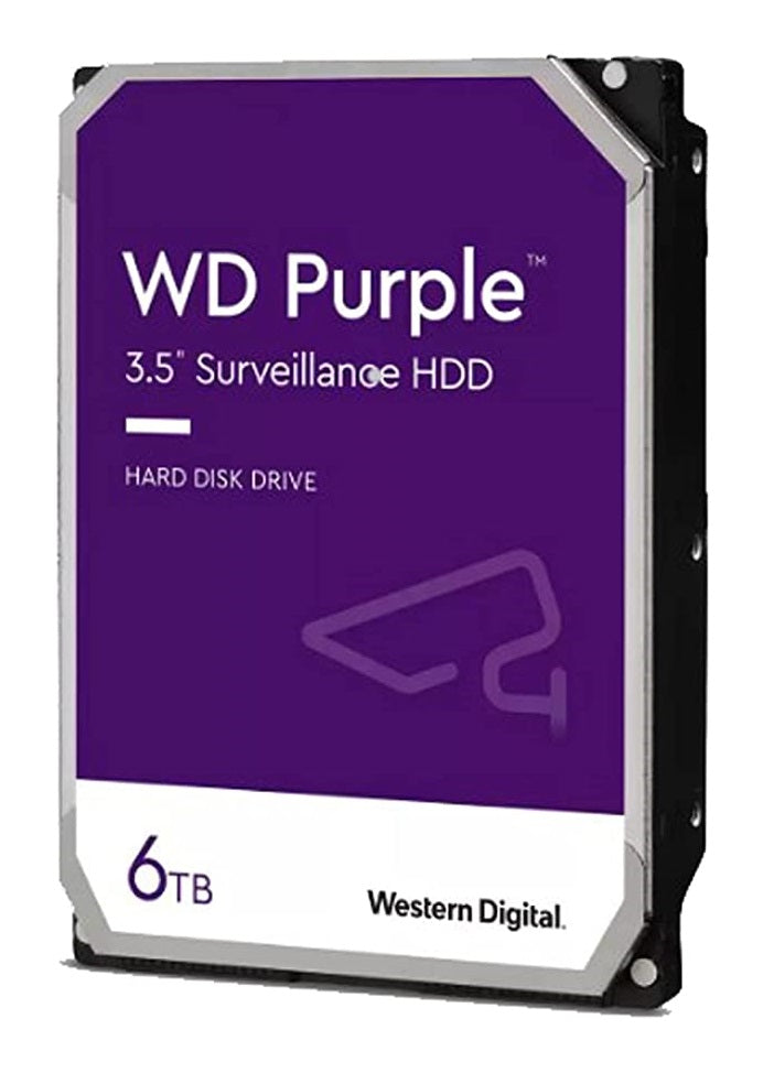 WD 6TB Purple SATA Surveillance Hard Drive | WD60PURX / WD62PURZ - JS Bazar