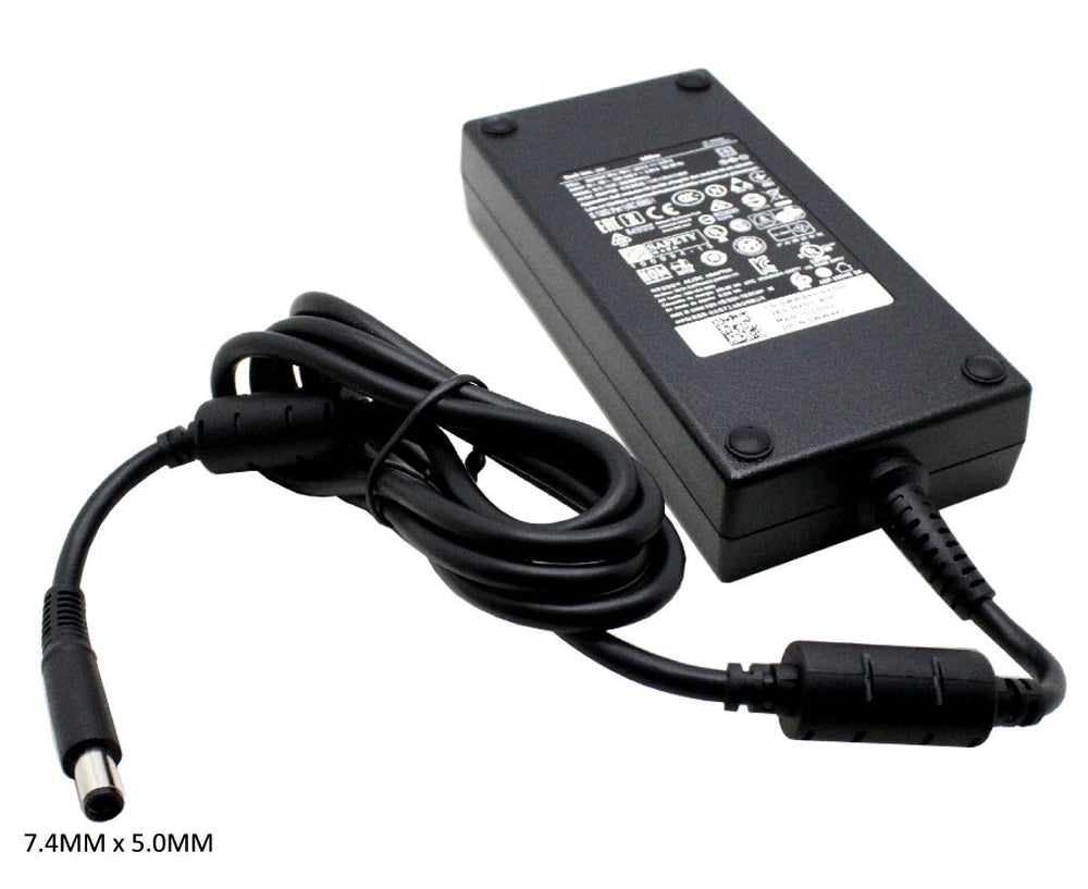 19.5V 9.23A 7.4mm * 5.0mm 180W Laptop AC Replacement Adapter compatible with Dell Alienware M14x M15x M17x DW5G3 0DW5G3 FA180PM111 DA180PM111 - JS Bazar