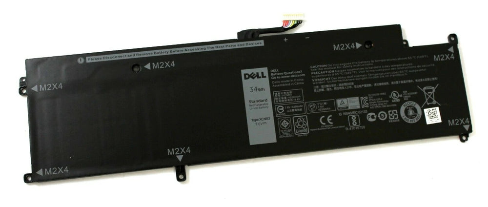 7.6V 34wh Replacement XCNR3 Dell Latitude 13 7370 Ultrabook WV7CG 0WV7CG Replacement Laptop Battery - JS Bazar