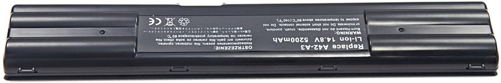 Asus Z92Vm, A6 Series, A6000 Series Replacement Laptop Battery - JS Bazar