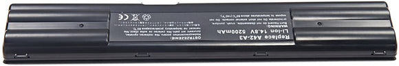 Asus Z92Vm, A6 Series, A6000 Series Replacement Laptop Battery