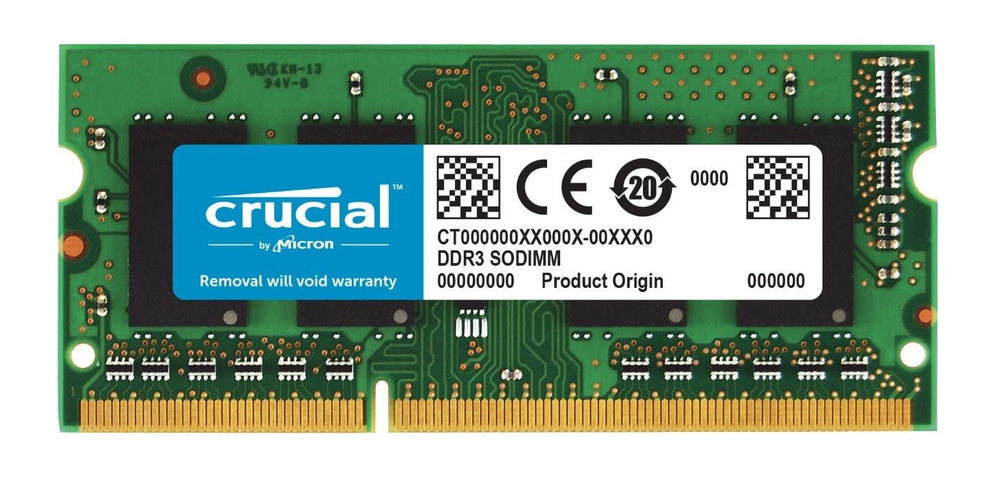 Crucial CT8G3S160BM.M16FP 8GB DDR3L Laptop Memory, 1600 SODIMM FOR MAC | CT8G3S160BM.M16FP - JS Bazar