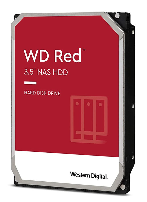 Western Digital WD Red 6TB NAS Internal Hard Drive - 5400 RPM Class, SATA 6 Gb/s, 256 MB Cache, 3.5