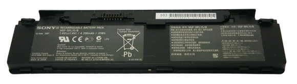 VGP-BPS15 VGP-BPL15 Sony Vaio VGN-P11 VGN-P15 VGN-P17 VGN-P19 VGP-BPS15/B VGP-BPS15/S Replacement Laptop Battery