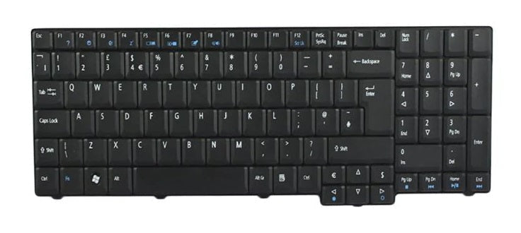 Acer Aspire 9800 - 9810 Black Replacement Laptop Keyboard Laptop Keyboard JS Bazar