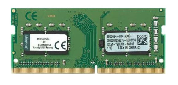 Kingston 8GB Technology ValueRAM 2400Mhz DDR4 Non-ECC CL17 SODIMM 1Rx8 PC Memory | 9995624-033.A00G RAM JS Bazar