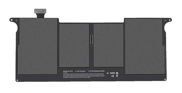 Apple mackbook air 11 a1406 a1370 a1465 2011 2012 black replacement laptop battery