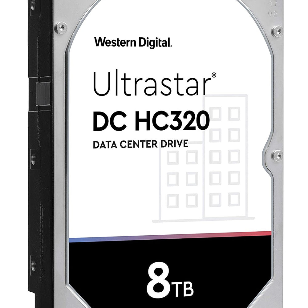 Western Digital Ultrastar DC HDD Server 7K8, 3.5 Form Factor, 8TB, 256MB, 7200 RPM, SAS 12Gb/s, 512E SE | HUS728T8TAL5204 - JS Bazar