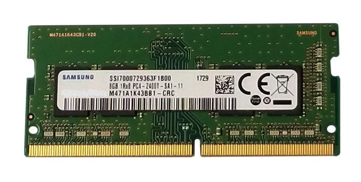 Samsung 8GB DDR4 2666MHz RAM Memory Module for Laptops (260 Pin SODIMM, 1.2V) | M471A1K43CB1-CTD - JS Bazar