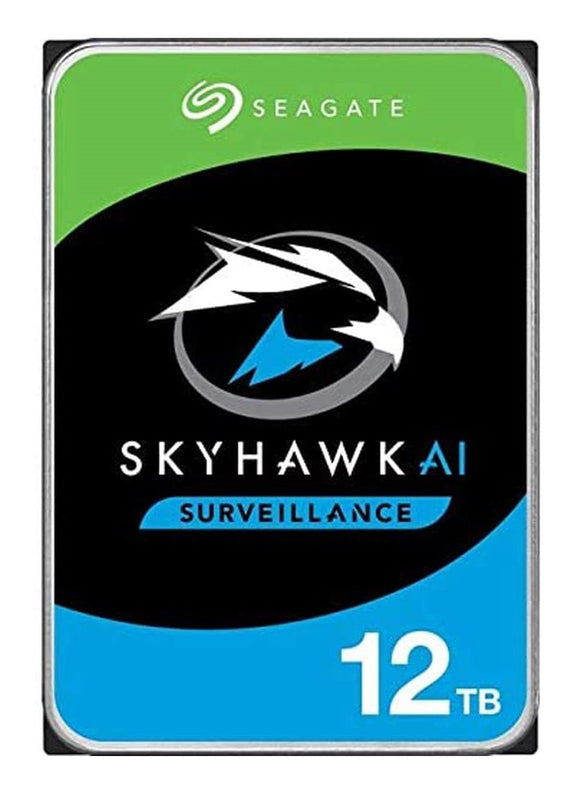 Seagate Skyhawk AI 12TB SATA 6.0Gb/s 3.5'' Internal Hard Drive : ST12000VE001