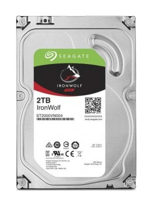 Seagate 2TB IronWolf NAS SATA 6Gb/s NCQ 64MB Cache 3.5-Inch Internal Hard Drive | ST2000VN004 Hard Drives JS Bazar