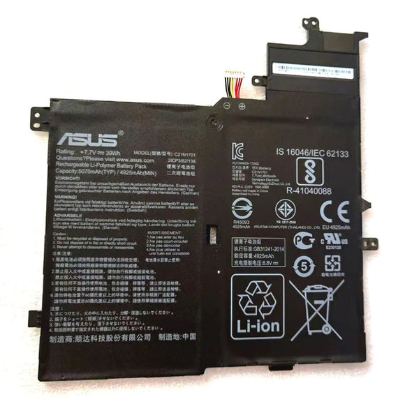 C21N1701 Asus VivoBook S14 S406UA-GS8202T,K406UA-BM229T Asus Laptop Battery Laptop Batteries JS Bazar
