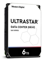 Western Digital Ultrastar DC HDD Server 7K6, 3.5 Form Factor, 6TB, 256MB, 7200 RPM, SAS 12Gb/s, 512E SE | HUS726T6TAL5204 - JS Bazar